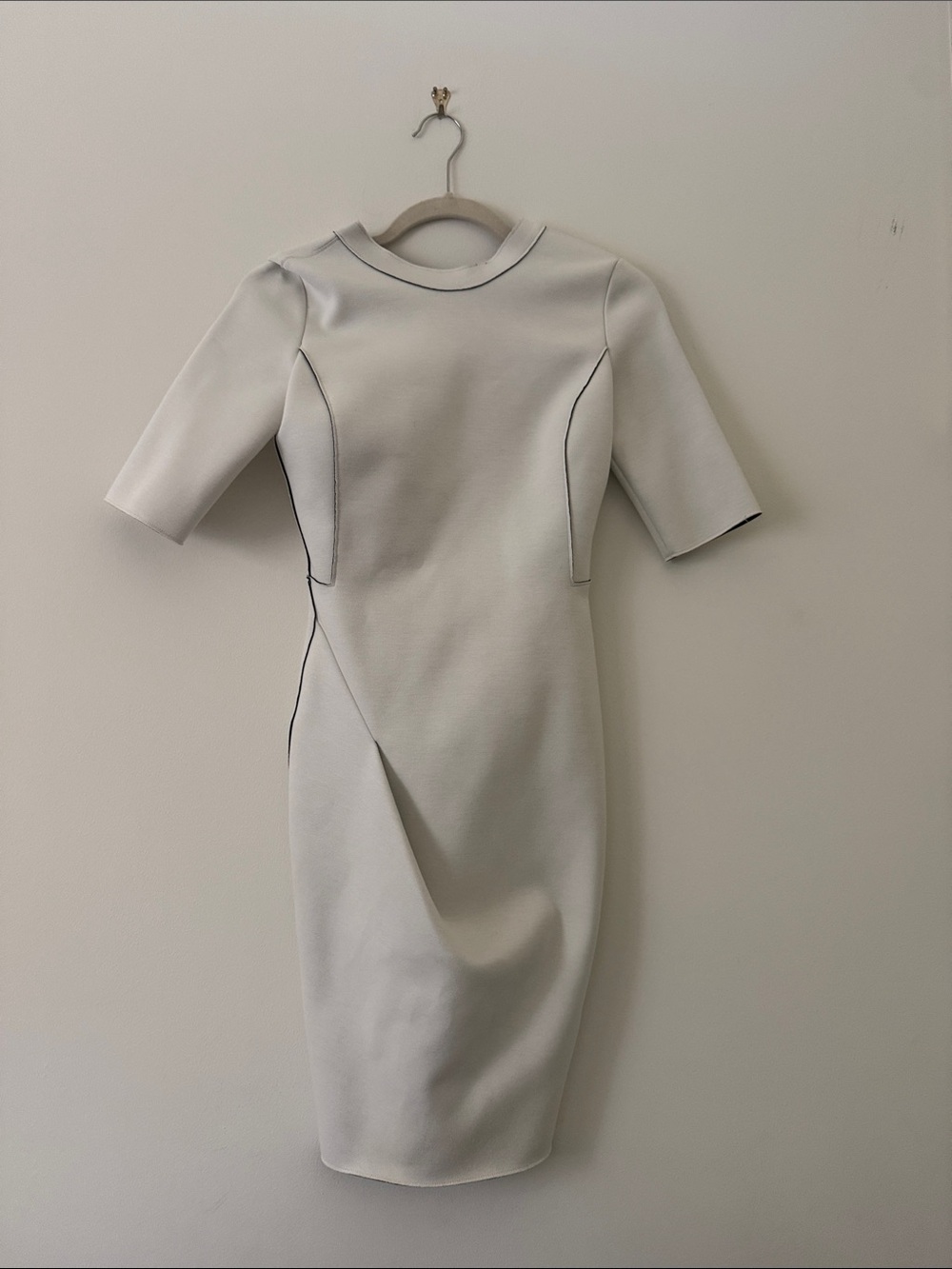 Emporio Armani White Bodycon Dress
